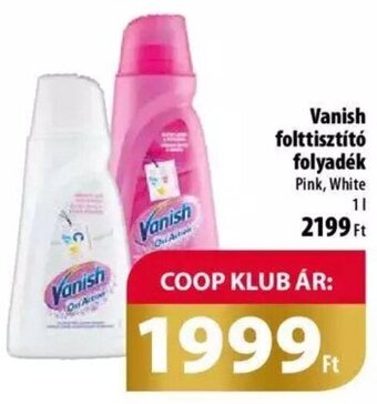 Coop Vanish folttisztító folyadék 1 l ajánlat
