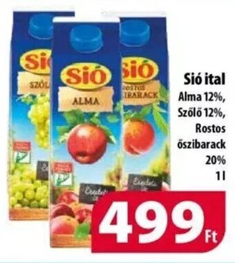Coop Sió ital 1 l ajánlat