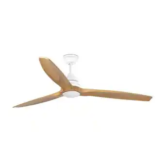 fény24 Alo l mennyezeti ventilátor led lámpa fehér/fa ajánlat