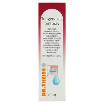 Rossmann Dr.theiss tengervizes orrspray - 20 ml ajánlat