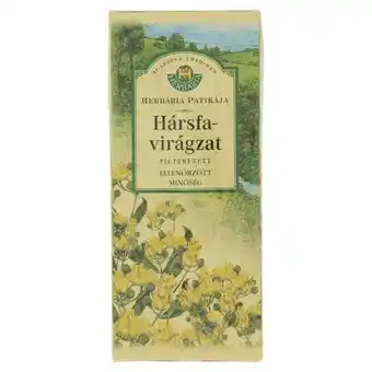Rossmann Herbária hársfavirágzat filteres tea - 25 x 1,5 g ajánlat