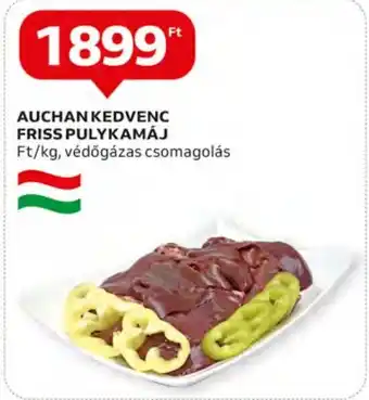 Auchan AUCHAN KEDVENC FRISS PULYKAMÁJ 1 kg ajánlat