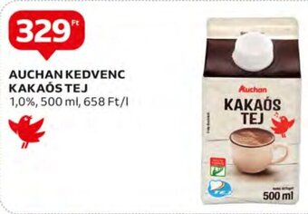 Auchan AUCHAN KEDVENC KAKAÓS TEJ 500 ml ajánlat