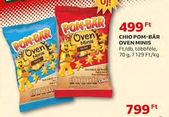 Auchan CHIO POM-BÄR OVEN MINIS 70 g ajánlat