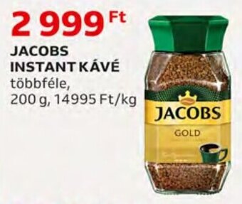 Auchan JACOBS INSTANT KÁVÉ 200 g ajánlat