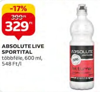 ABSOLUTE LIVE SPORTITAL 600 ml