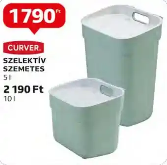 Auchan CURVER SZELEKTÍV SZEMETES 1 db ajánlat