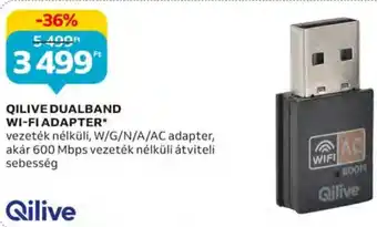 QILIVE DUALBAND WI-FI ADAPTER 1 db