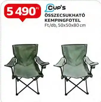 CUP'S ÖSSZECSUKHATÓ KEMPINGFOTEL 1 db