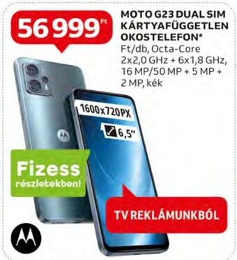 MOTO G23 DUAL SIM KÁRTYAFÜGGETLEN OKOSTELEFON 1 db