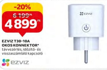 EZVIZ T30-10A OKOS KONNEKTOR 1 db