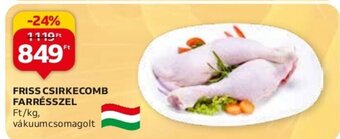 Auchan FRISS CSIRKECOMB FARRÉSSZEL 1 kg ajánlat