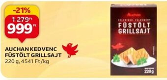 Auchan AUCHAN KEDVENC FÜSTÖLT GRILLSAJT 220 g ajánlat