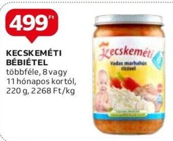 Auchan KECSKEMÉTI BÉBIÉTEL 220 g ajánlat