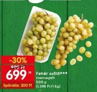 Spar Fehér szőlő 500 g ajánlat