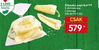 Spar Étkezési paprika 5 db ajánlat