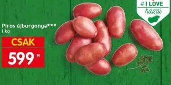 Spar Piros újburgonya 1 kg ajánlat