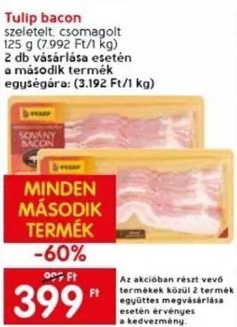 Spar Tulip bacon 125 g ajánlat