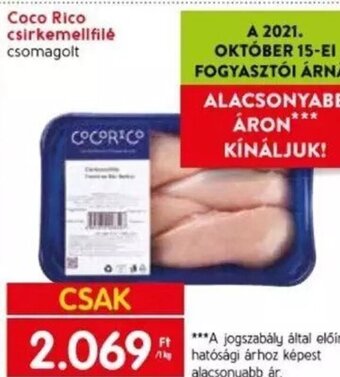Coco Rico csirkemellfilé 1 kg