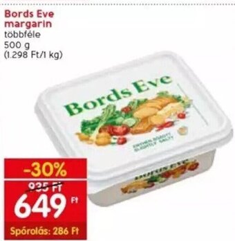 Spar Bords Eve margarin 500 g ajánlat