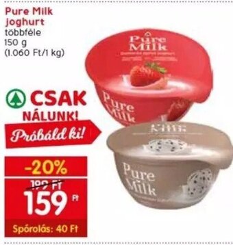 Pure Milk joghurt 150 g