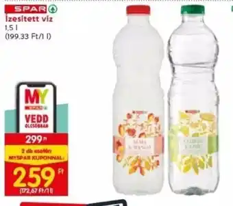 Spar SPAR Ízesített víz 1,5 l ajánlat