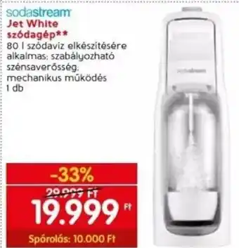 sodastream Jet White szódagép 1 db