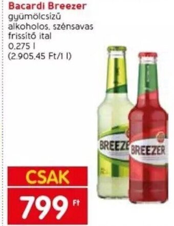 Spar Bacardi Breezer 0,275 l ajánlat