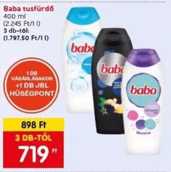 Spar Baba tusfürdő 400 ml ajánlat