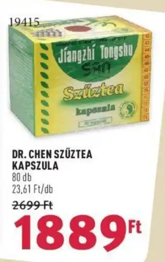 Rossmann DR. CHEN SZŰZTEA KAPSZULA 80 db ajánlat