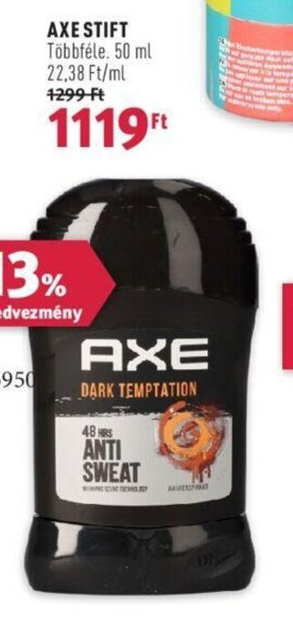 Rossmann AXE STIFT 50 ml ajánlat