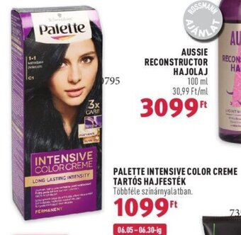 PALETTE INTENSIVE COLOR CREME TARTÓS HAJFESTÉK 1 db