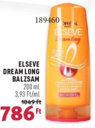 Rossmann ELSEVE DREAM LONG BALZSAM 200 ml ajánlat