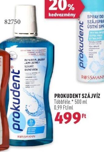 Rossmann PROKUDENT SZÁJVÍZ 500 ml ajánlat