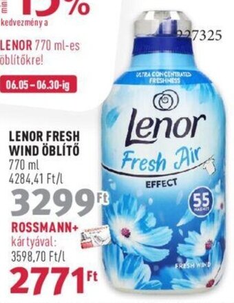 LENOR FRESH WIND ÖBLÍTŐ 770 ml