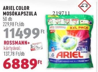Rossmann ARIEL COLOR MOSÓKAPSZULA 50 db ajánlat