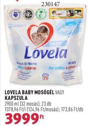 Rossmann LOVELA BABY MOSÓGÉL VAGY KAPSZULA 2900 ml / 23 db ajánlat