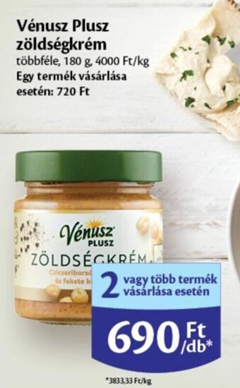 EcoFamily Vénusz Plusz zöldségkrém 180 g ajánlat