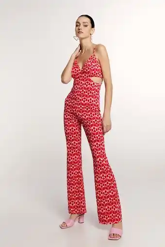 Jumpsuit with cut-out