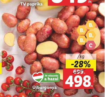Lidl Újburgonya 1 kg ajánlat