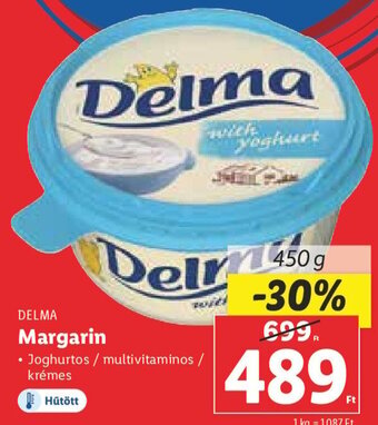 Lidl DELMA Margarin 450 g ajánlat