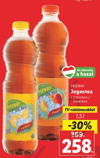 Lidl FREEWAY Jegestea 1,5 l ajánlat