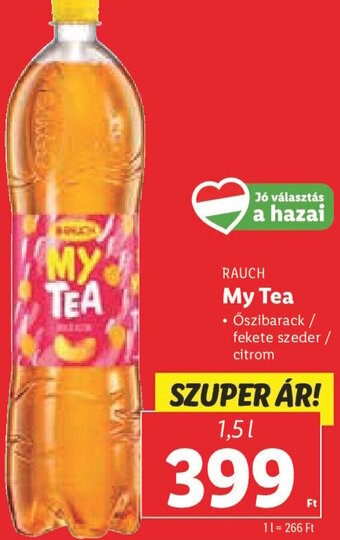 Lidl RAUCH My Tea 1,5 l ajánlat