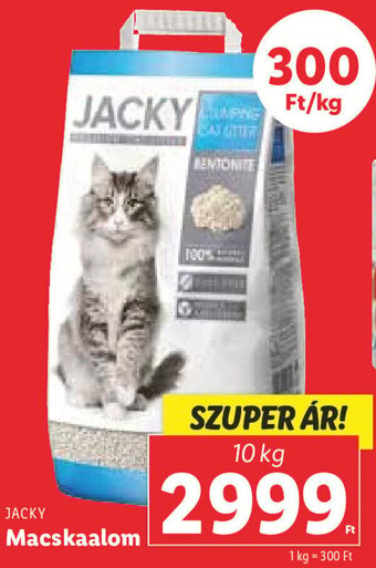 JACKY Macskaalom 10 kg