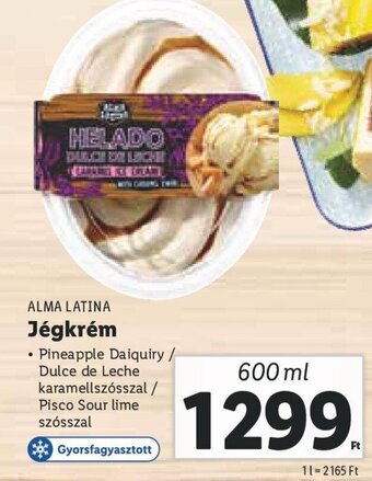 Lidl ALMA LATINA Jégkrém 600 ml ajánlat