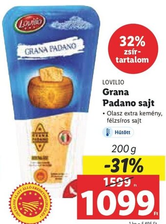 LOVILIO Grana Padano sajt 200 g