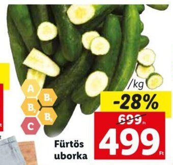 Lidl Fürtös uborka 1 kg ajánlat
