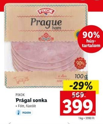 Lidl PIKOK Prágai sonka 100 g ajánlat