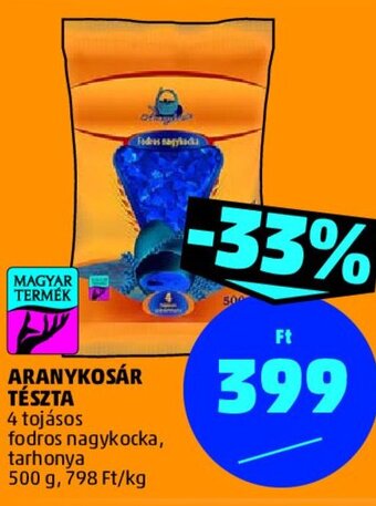 PENNY ARANYKOSÁR TÉSZTA 500 g ajánlat
