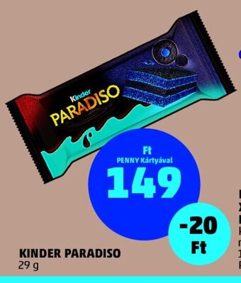 KINDER PARADISO 29 g